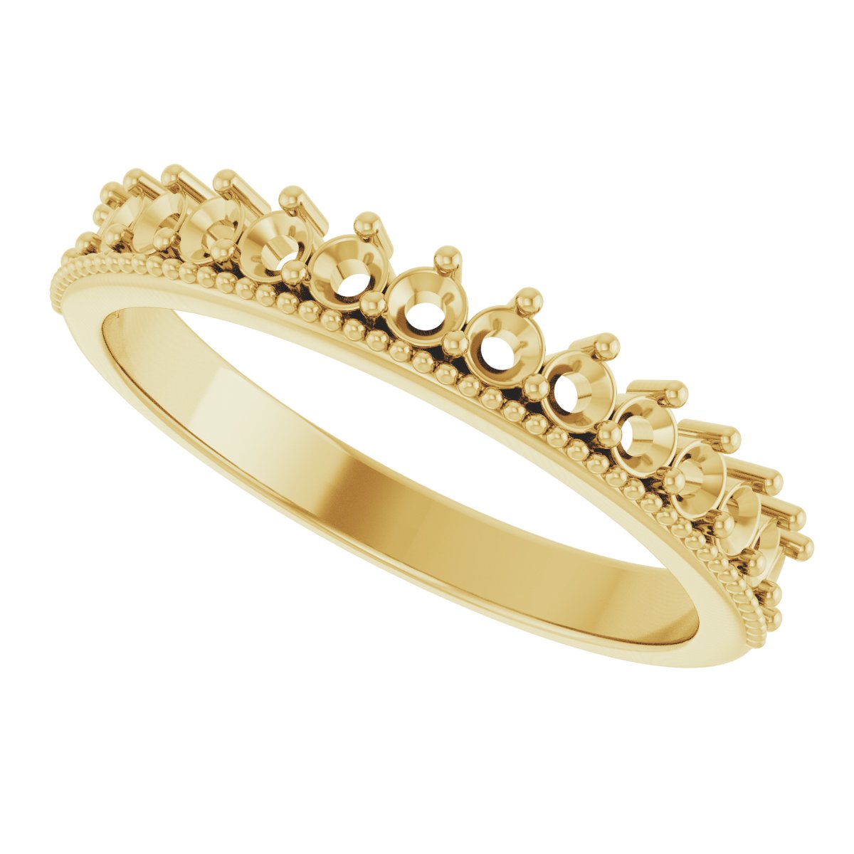 14K Yellow 1/2 CTW Diamond Anniversary Band 