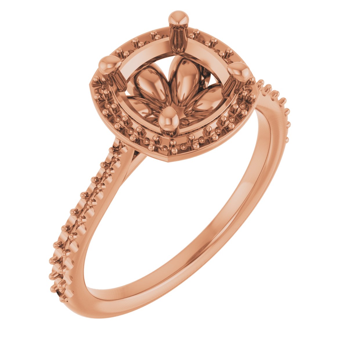 Halo-Style Engagement Ring or Band