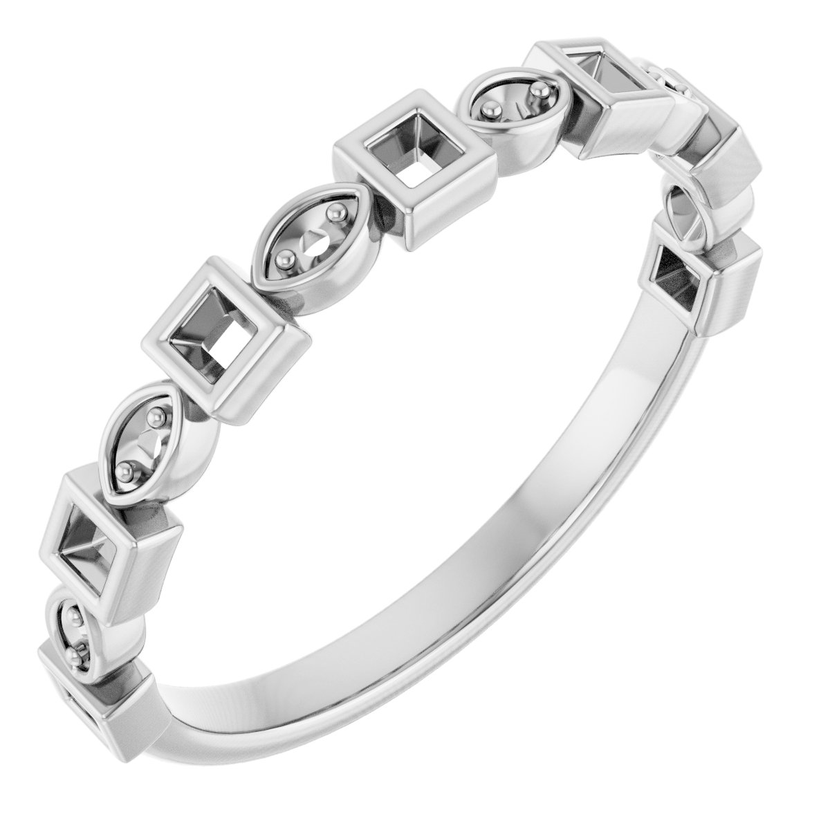 14k White Gold