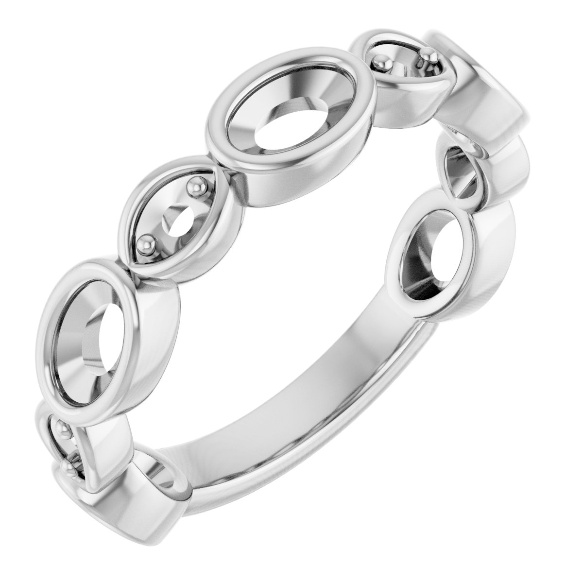 14k White Gold