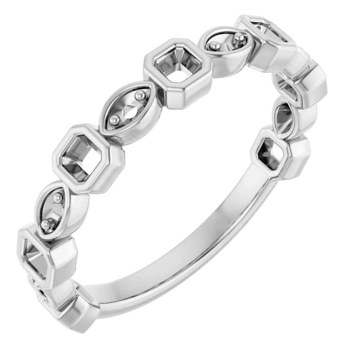 14k White Gold