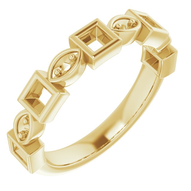 14K Yellow .5 CTW Diamond Anniversary Band Ref 14030013