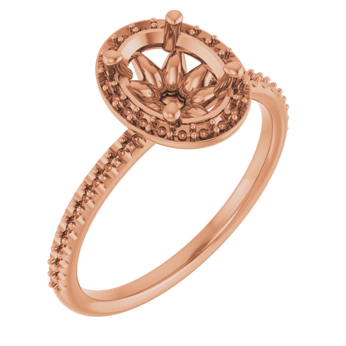 Halo-Style Engagement Ring or Band
