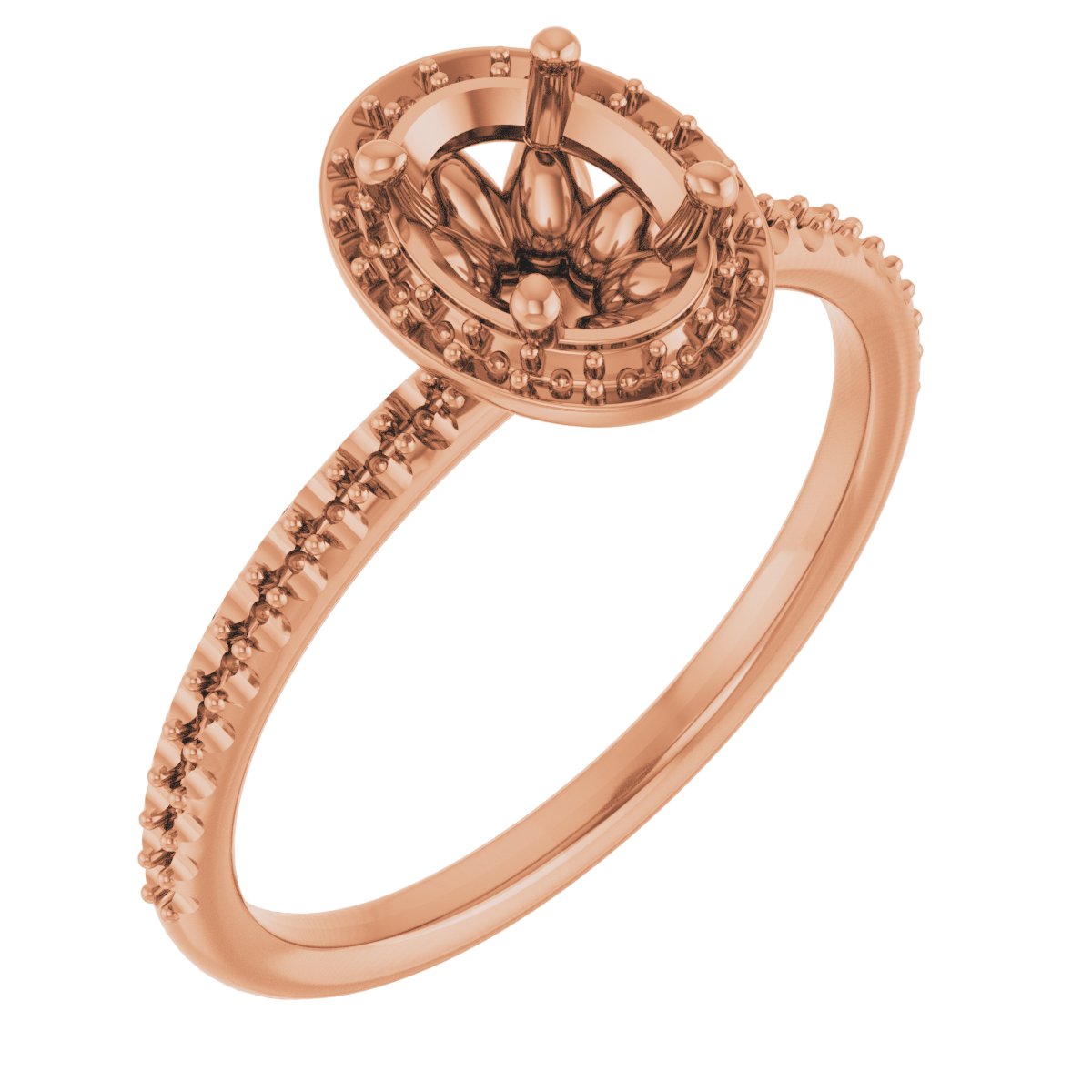 Halo-Style Engagement Ring or Band