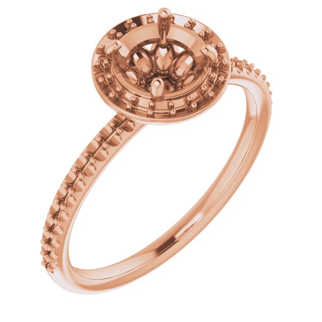 Halo-Style Engagement Ring or Band