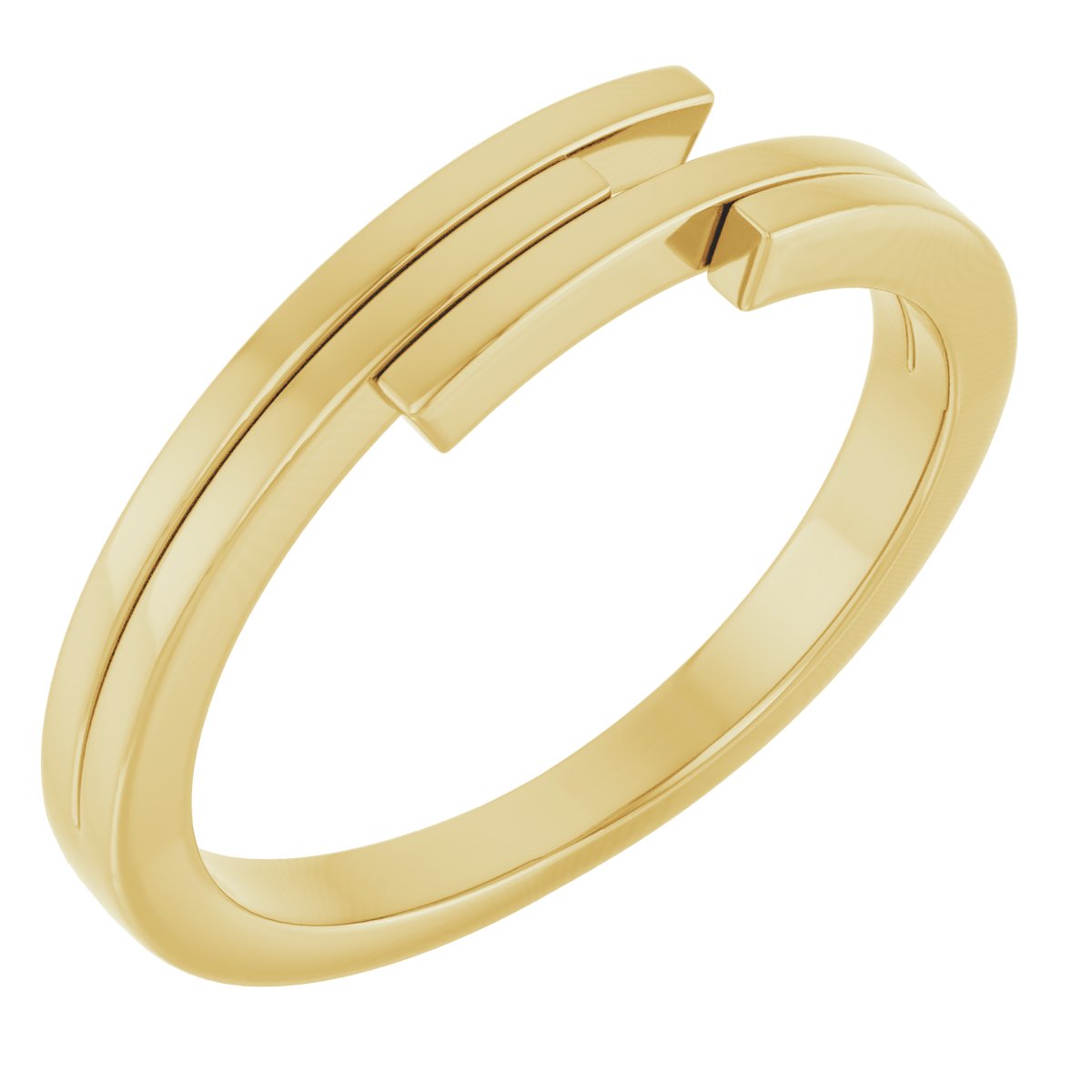 14K Yellow Geometric Ring Ref 15131337