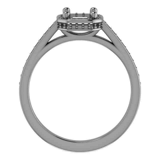 12x6 mm Marquise Engagement Ring Mounting view 2