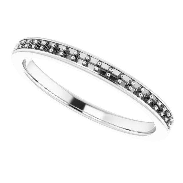 Band Mounting for 12x6 mm Marquise Ring view 5
