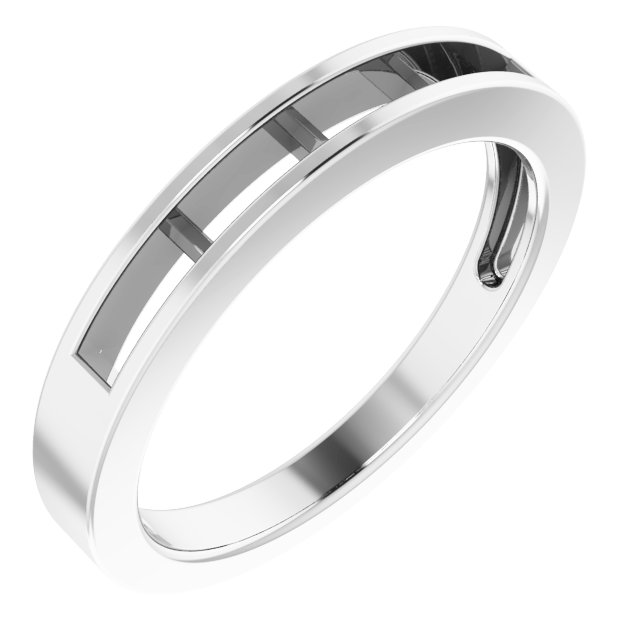 14K White 1/3 CTW Natural Diamond Anniversary Band