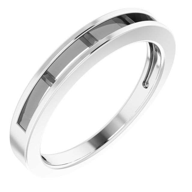 14K White 1/4 CTW Natural Diamond Anniversary Band