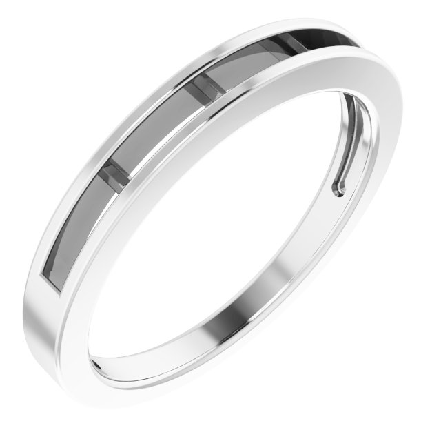 14K White 1/4 CTW Natural Diamond Anniversary Band