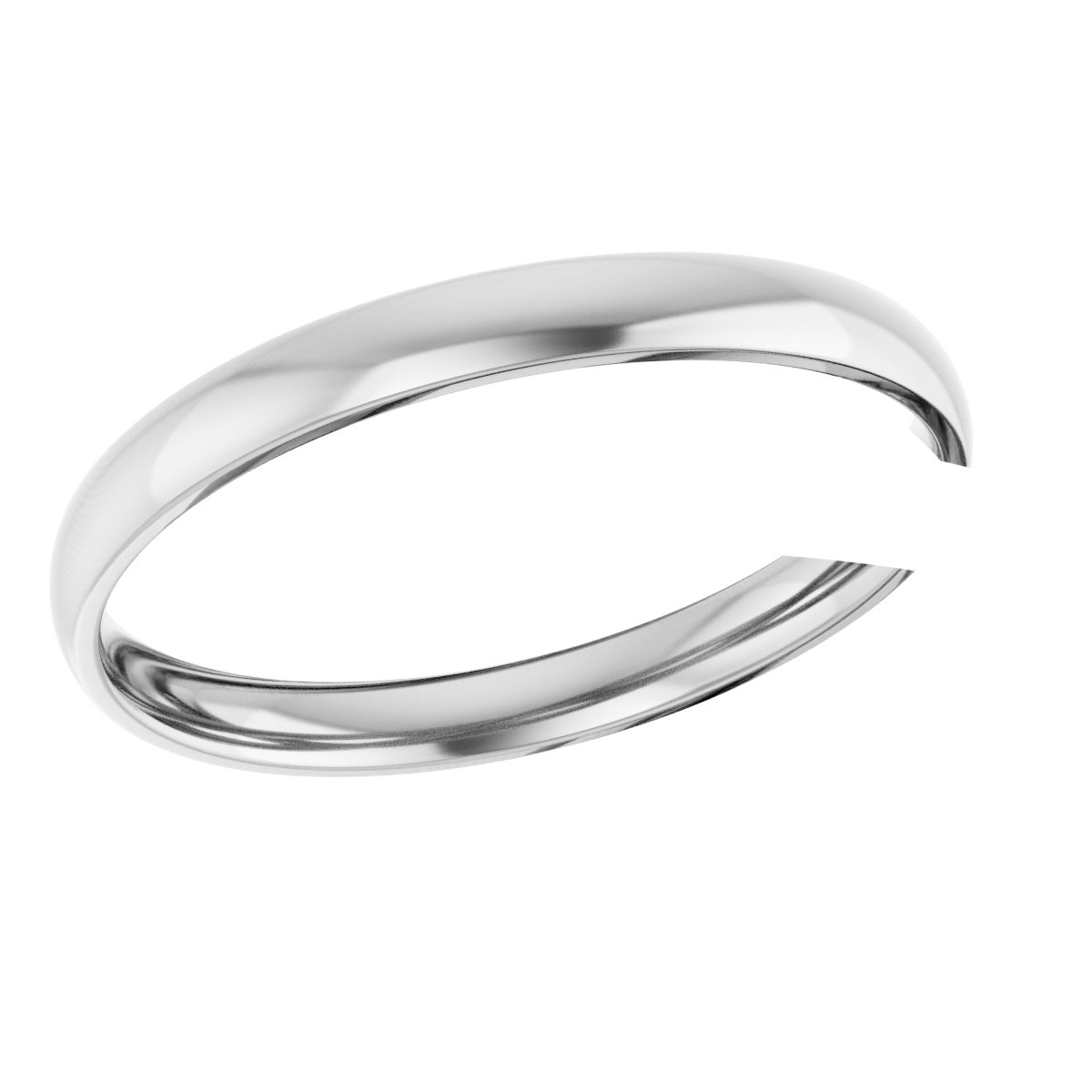 14K Tri-Color Three Band Rolling Ring Size 5.5