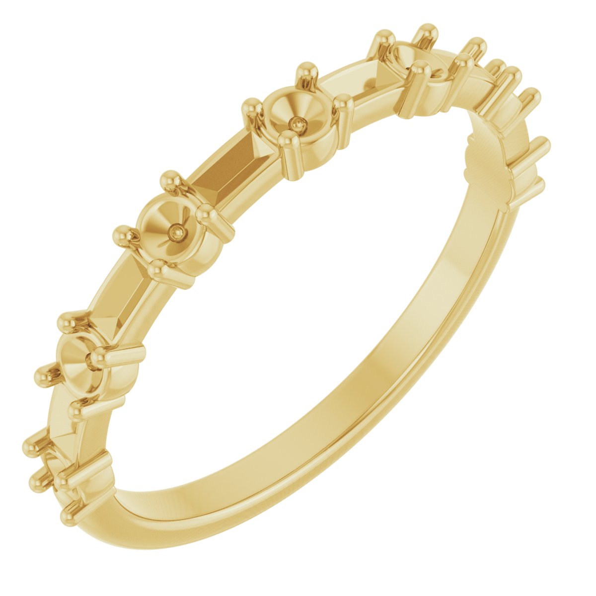 Multi-Shape Anniversary Band