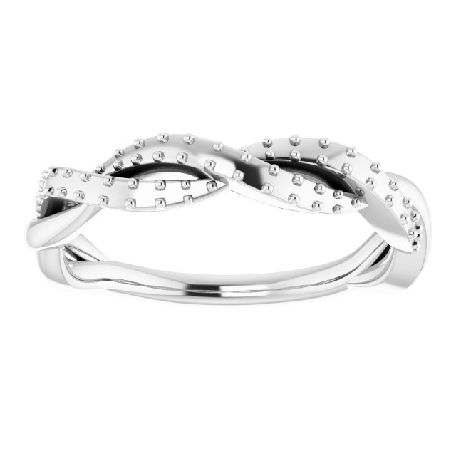 14K White 1/4 CTW Diamond Anniversary Band