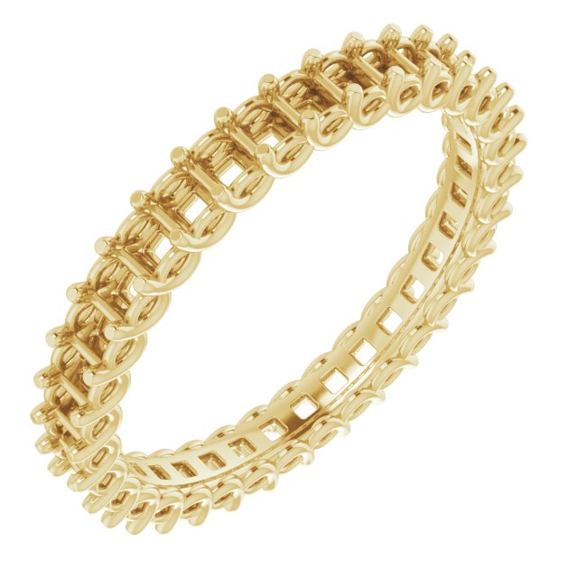 14K Yellow .875 CTW Diamond Eternity Band Ref 14030313