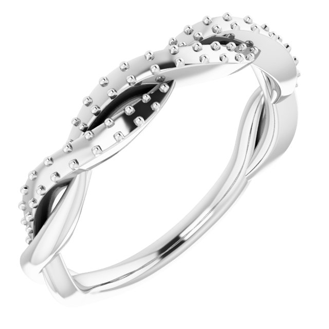 14K White 1/4 CTW Diamond Anniversary Band