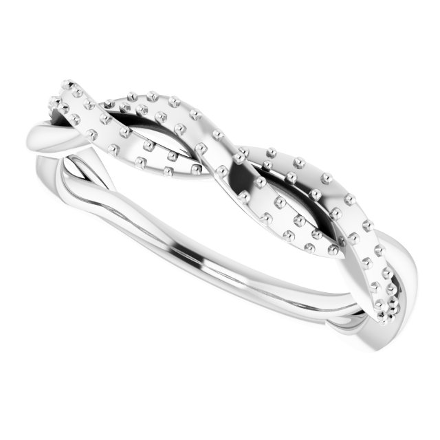 14K White 1/4 CTW Diamond Anniversary Band