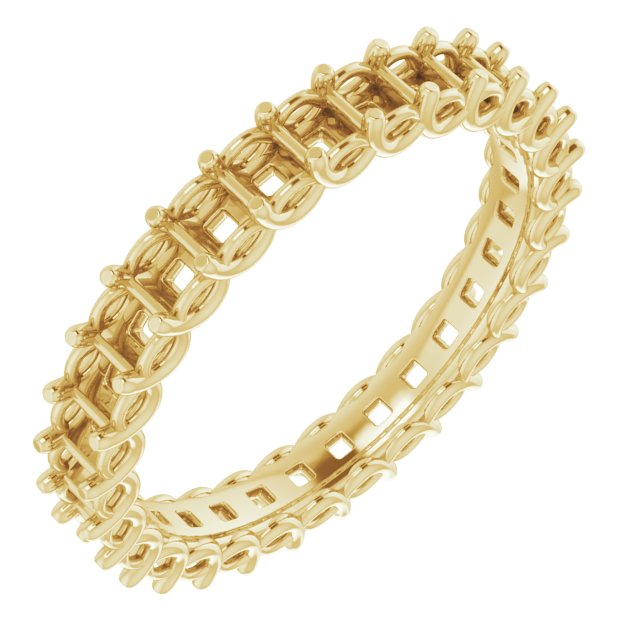 14K Yellow 1 CTW Diamond Eternity Band Ref 14030317