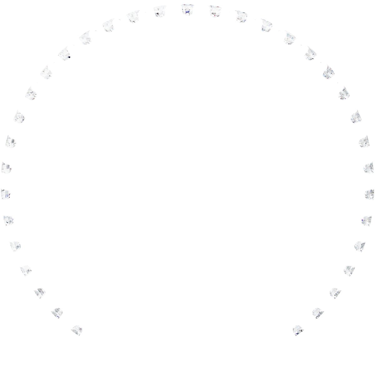 14K White 1/3 CTW Natural Diamond French-Set Matching Band-2