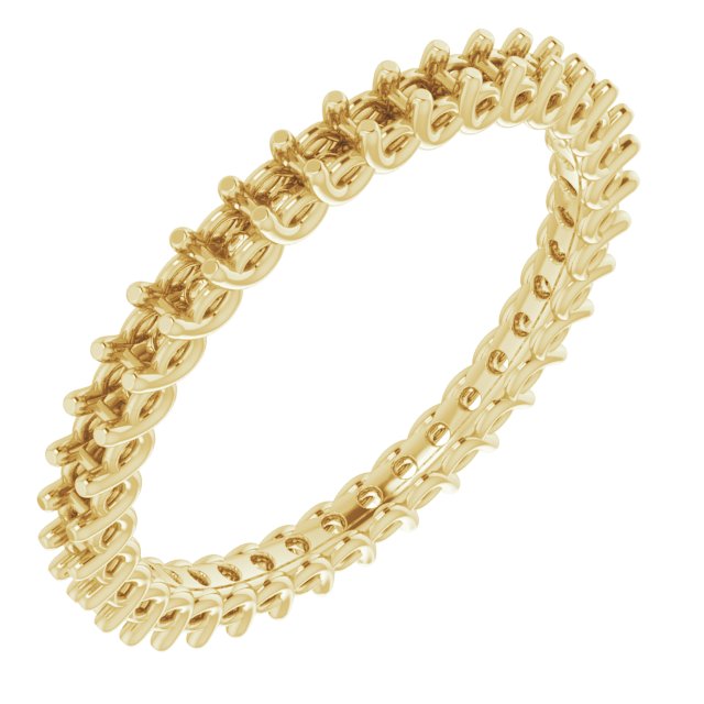 14K Yellow .50 CTW Diamond Eternity Band Ref 14533494