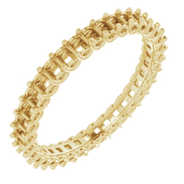 14K Yellow .75 CTW Diamond Eternity Band Ref 14532891