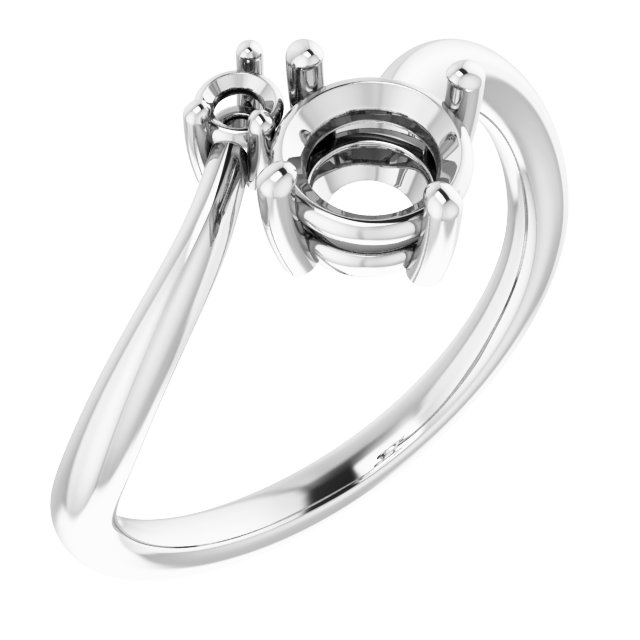 Accented Bypass Ring