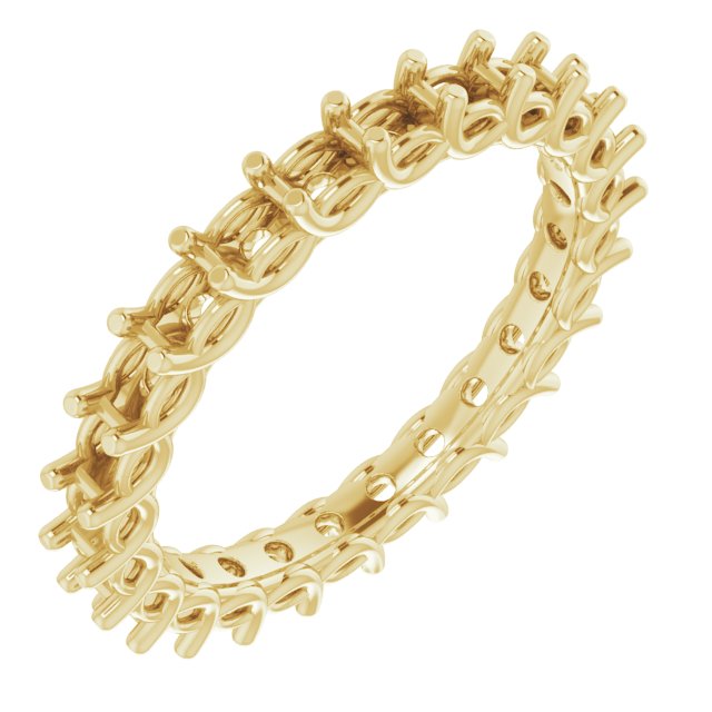 14K Yellow 2.20 CTW Diamond Eternity Band Ref 14030309