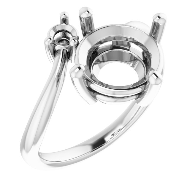 Accented Bypass Ring