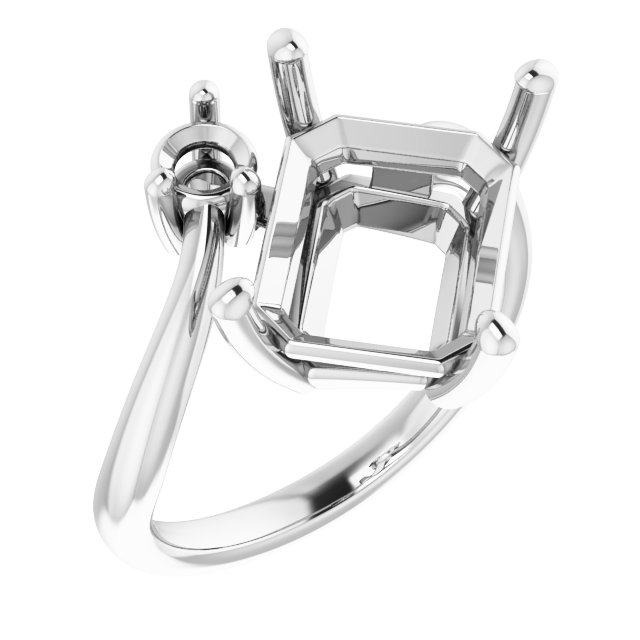 Accented Bypass Ring