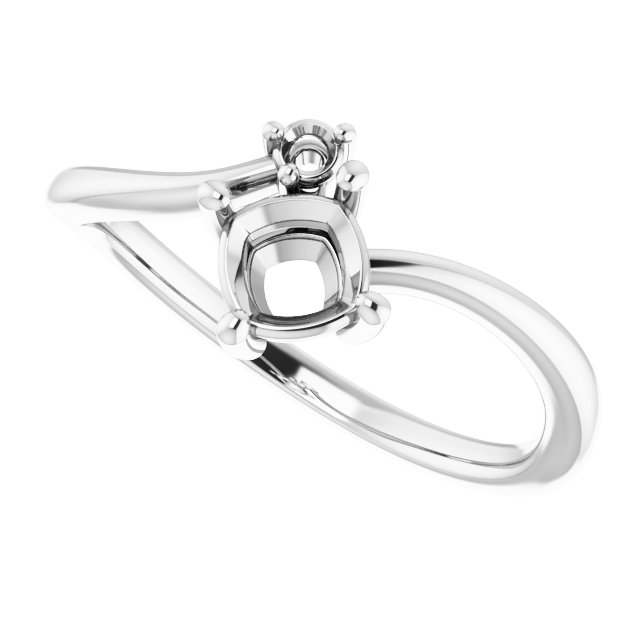 Natural Blue Sapphire & .025 CTW Natural Diamond Ring view 5