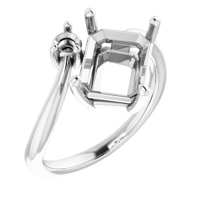 Accented Bypass Ring