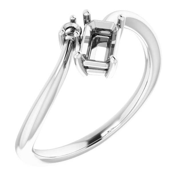 Accented Bypass Ring