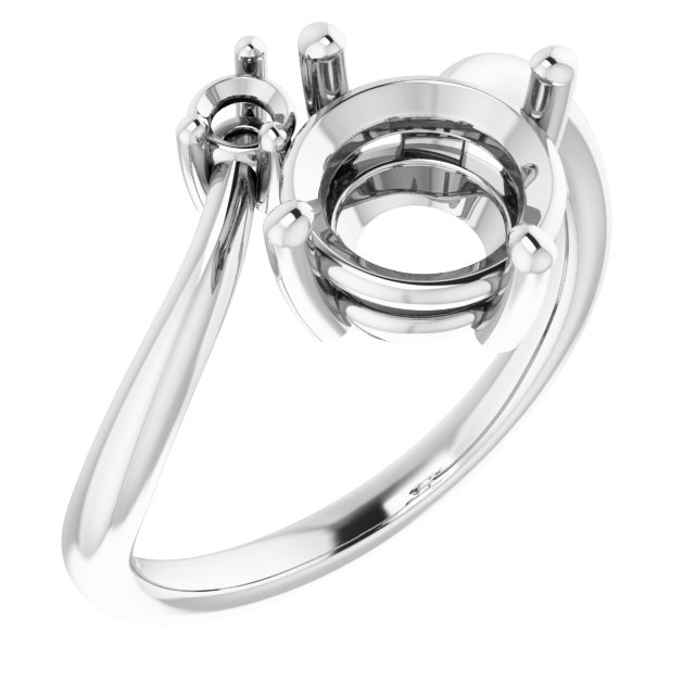 Accented Bypass Ring