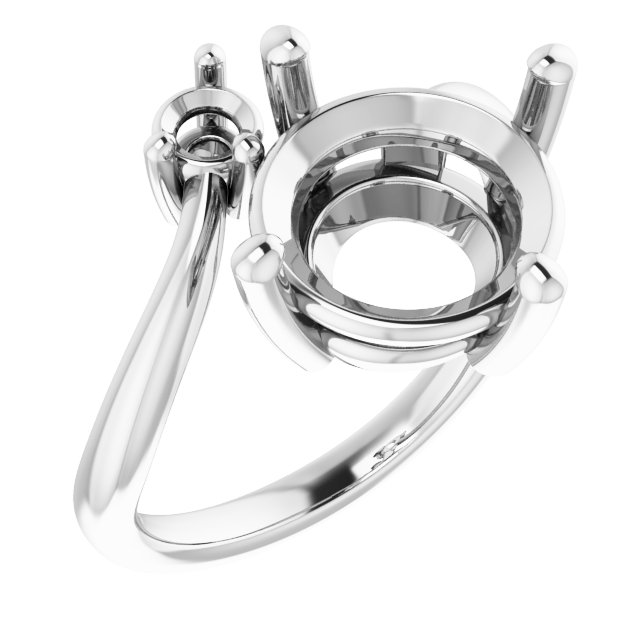 Accented Bypass Ring