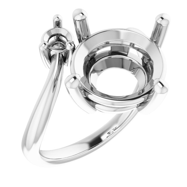 Accented Bypass Ring