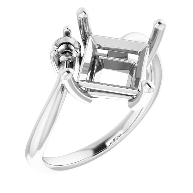 Accented Bypass Ring