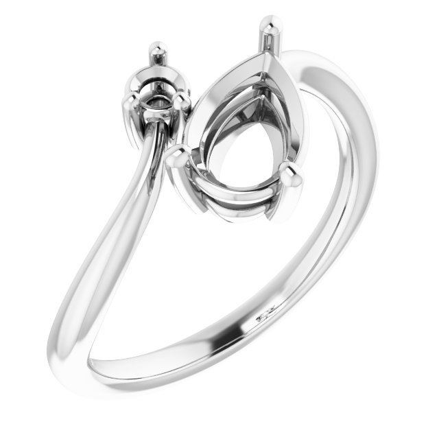 Accented Bypass Ring