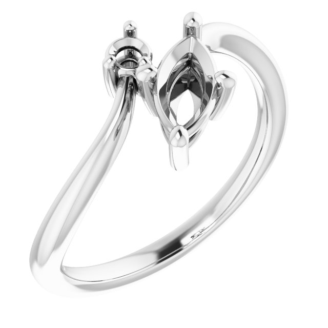 Accented Bypass Ring