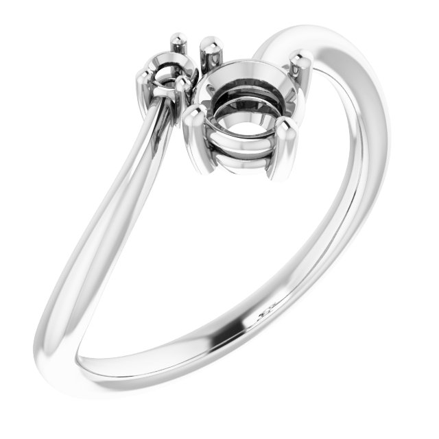 Accented Bypass Ring