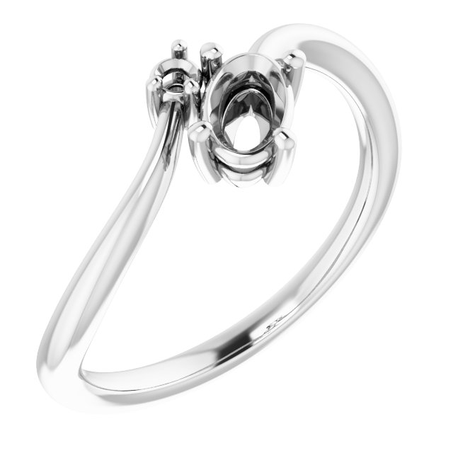 Accented Bypass Ring