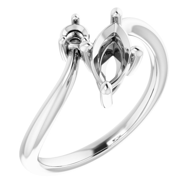 Accented Bypass Ring