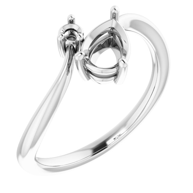Accented Bypass Ring