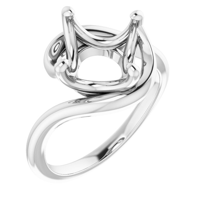 Solitaire Bypass Ring