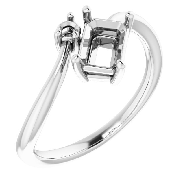 Accented Bypass Ring