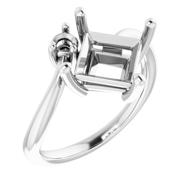 Accented Bypass Ring