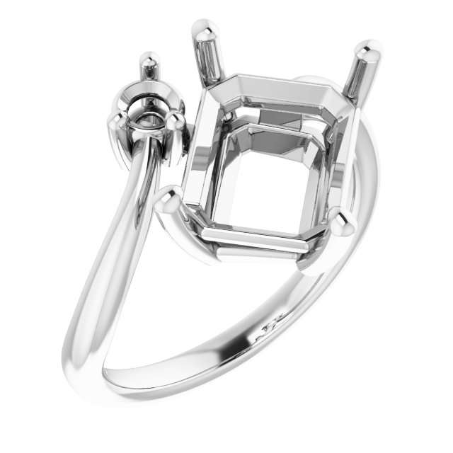Accented Bypass Ring