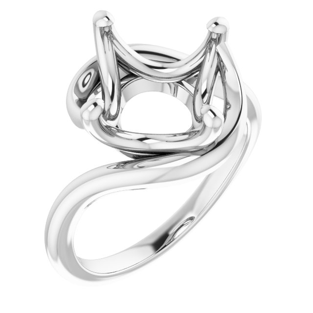 Solitaire Bypass Ring