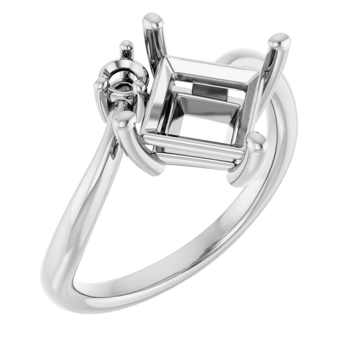 Accented Bypass Ring