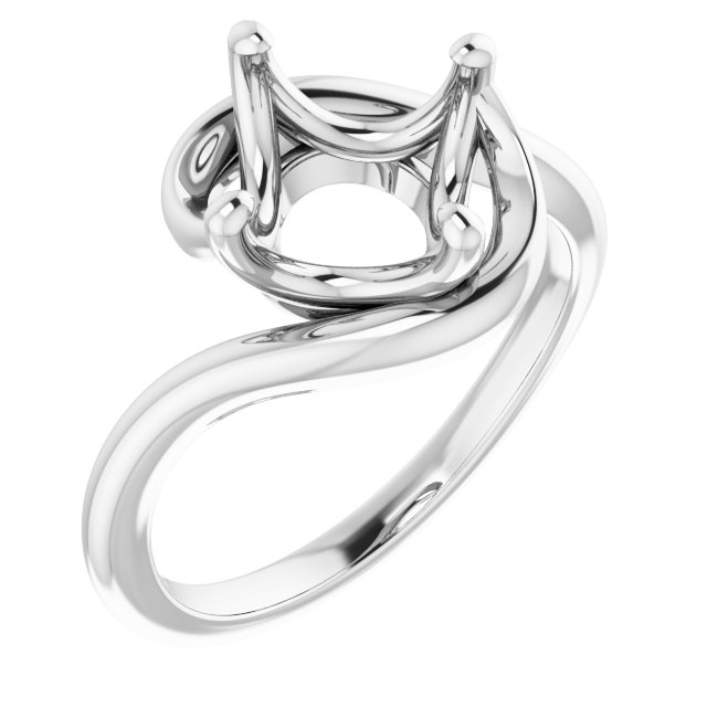 Solitaire Bypass Ring