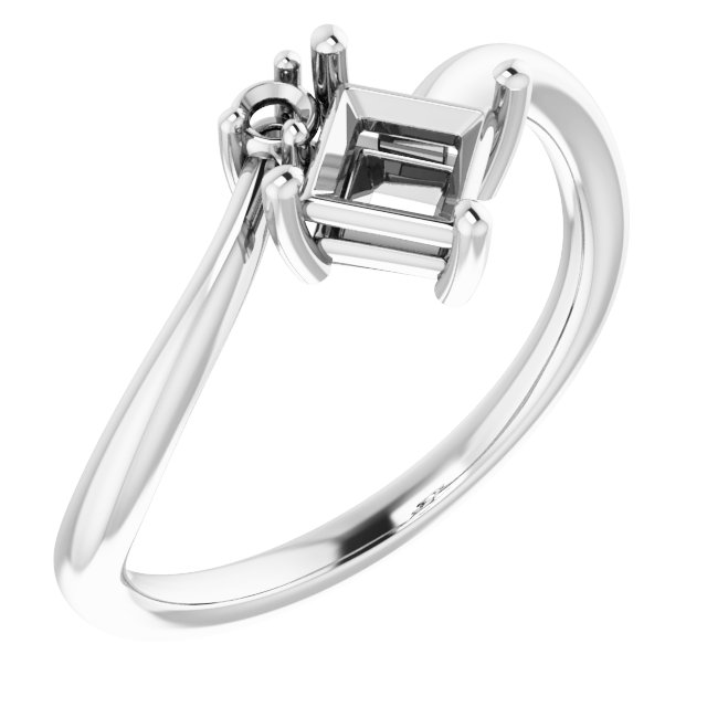 Accented Bypass Ring